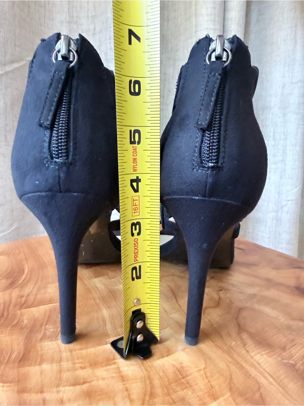 White House Black Market Black Rhinestone Strappy Heels Size 8M Evening Shoes - Picture 3 of 5